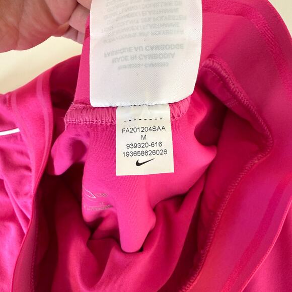 Nike Tennis Court Dri-fit Slim Fit Mini Skort Skirt Pink - M - Picture 6 of 8